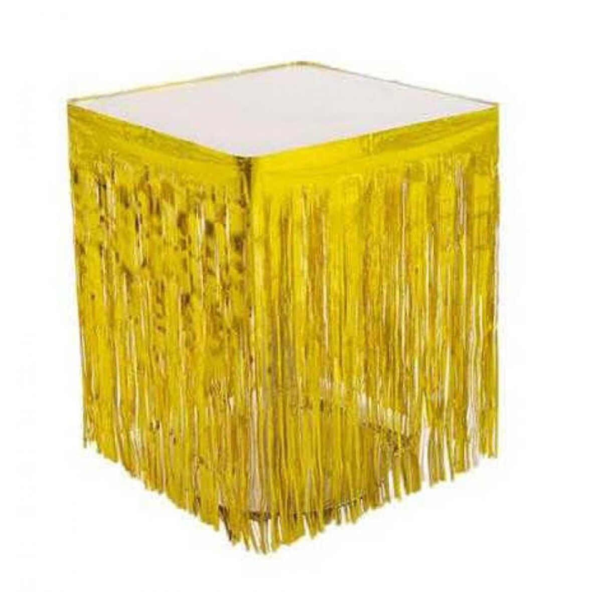 Metalize Altın Masa Püskül