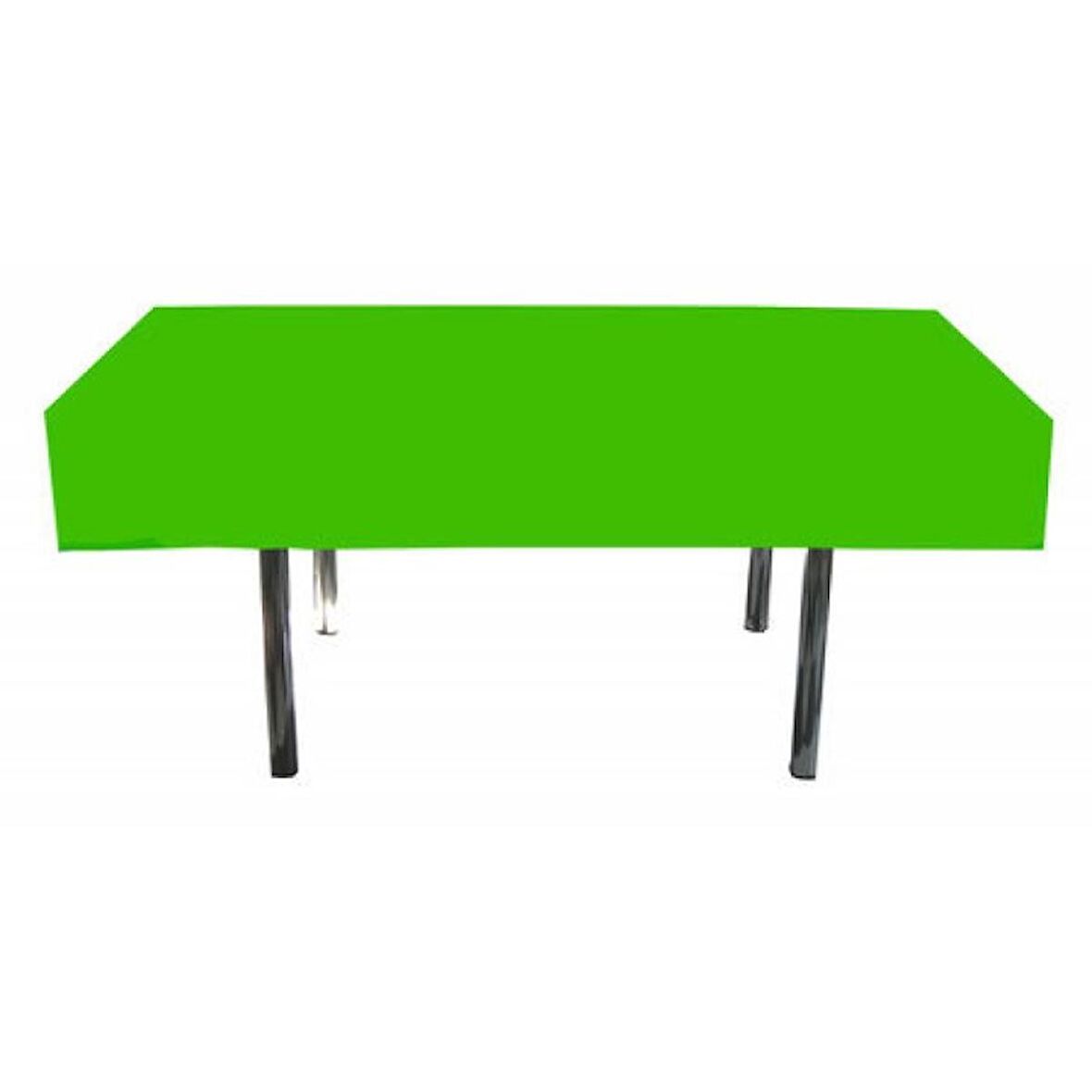 Düz Yeşil Masa Örtüsü 120x180 cm