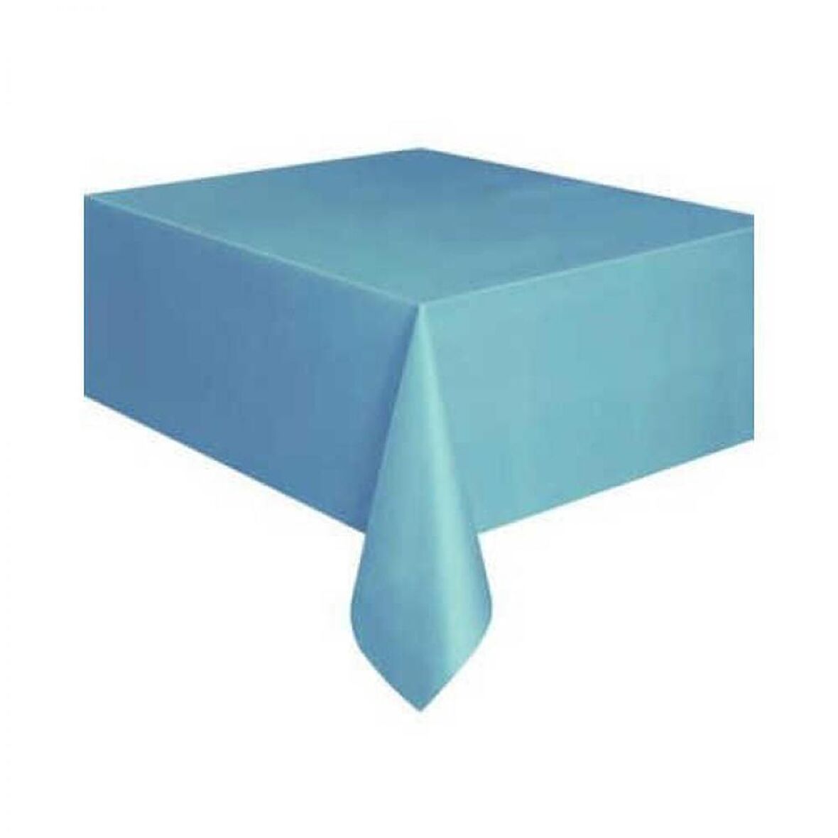 Düz Mavi Masa Örtüsü 120x180 cm