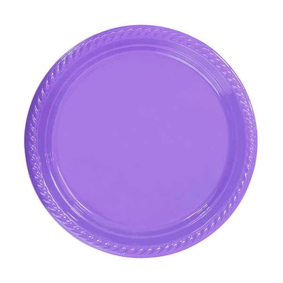 Mor Plastik Tabak 22 cm