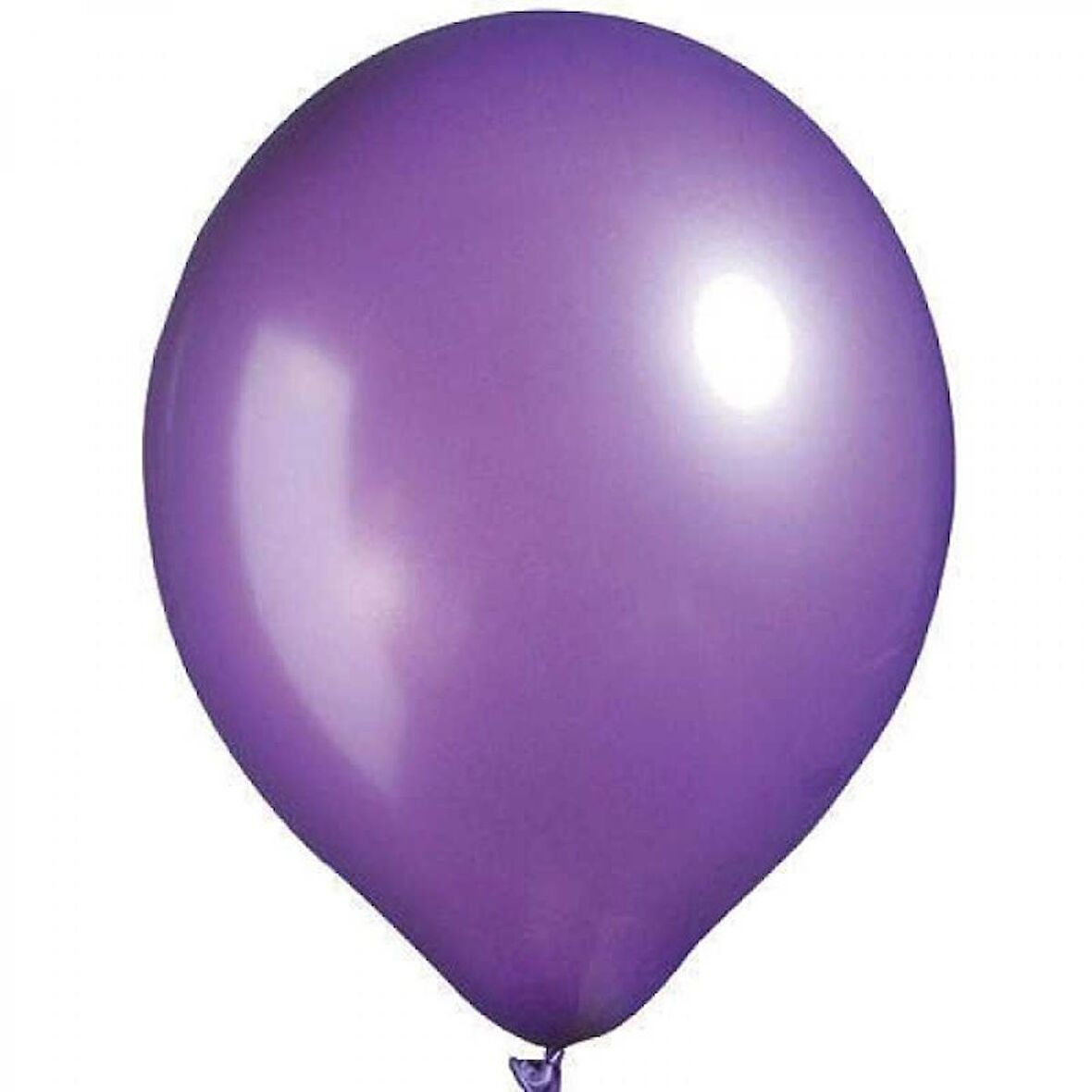Metalik Mor Balon 12 inc