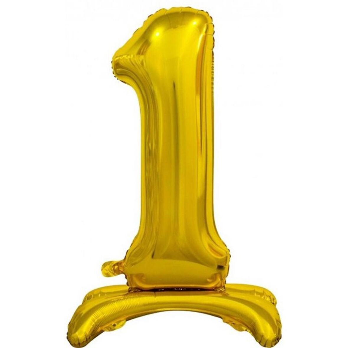 Ayakta Durabilen Gold 1 Rakam Folyo Balon