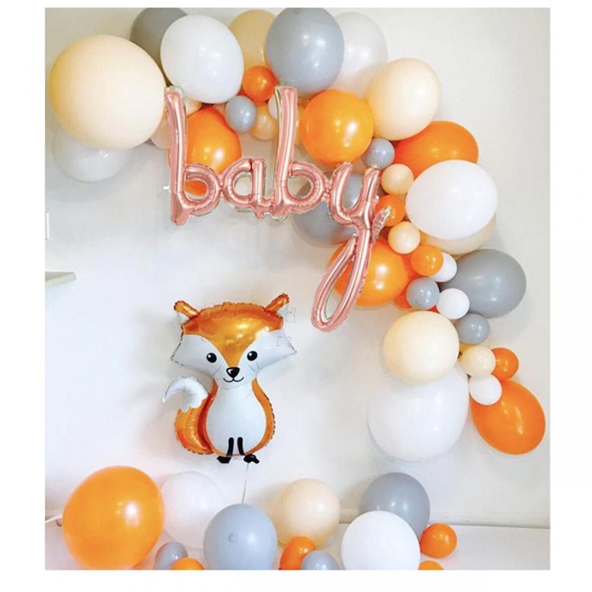 Baby ve Tilki Balon Zincir Seti