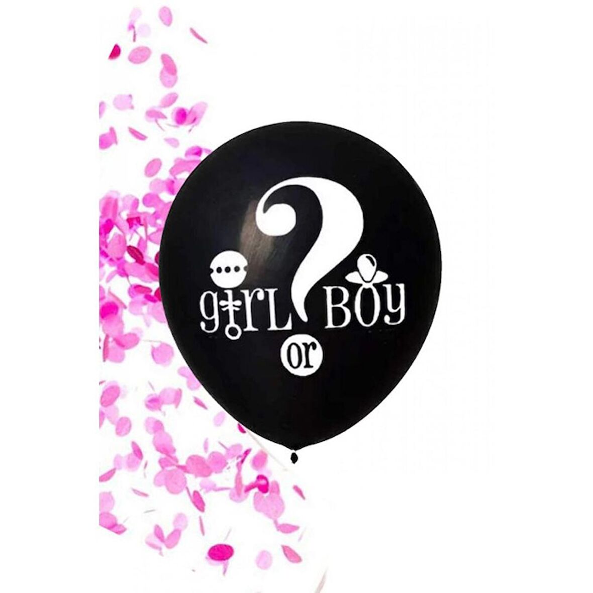 Cinsiyet Balonu Pembe 18 inç