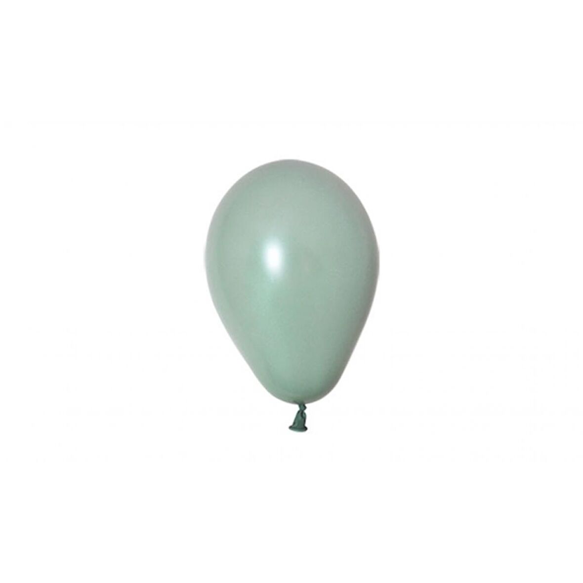 100 lü Pastel Küf Yeşil Balon 6 inç