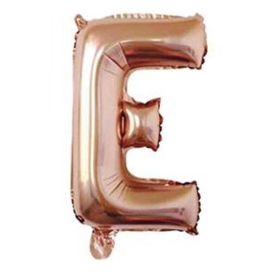E Harf Rose Gold Folyo Balon 40 inc 100 cm