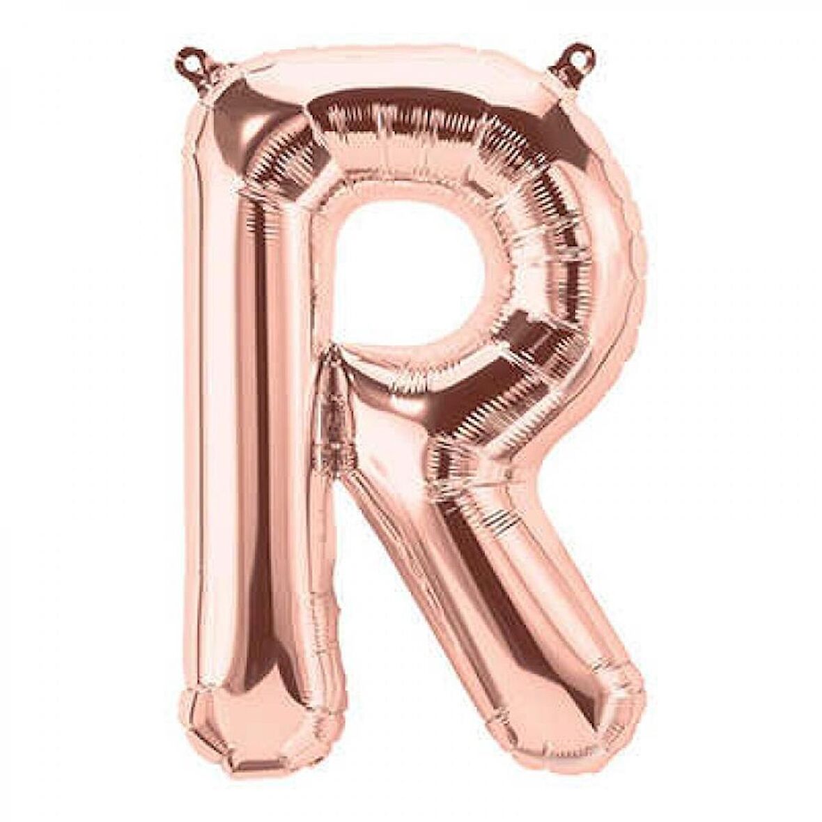 R Harf Rose Gold Folyo Balon 40 inc 100 cm