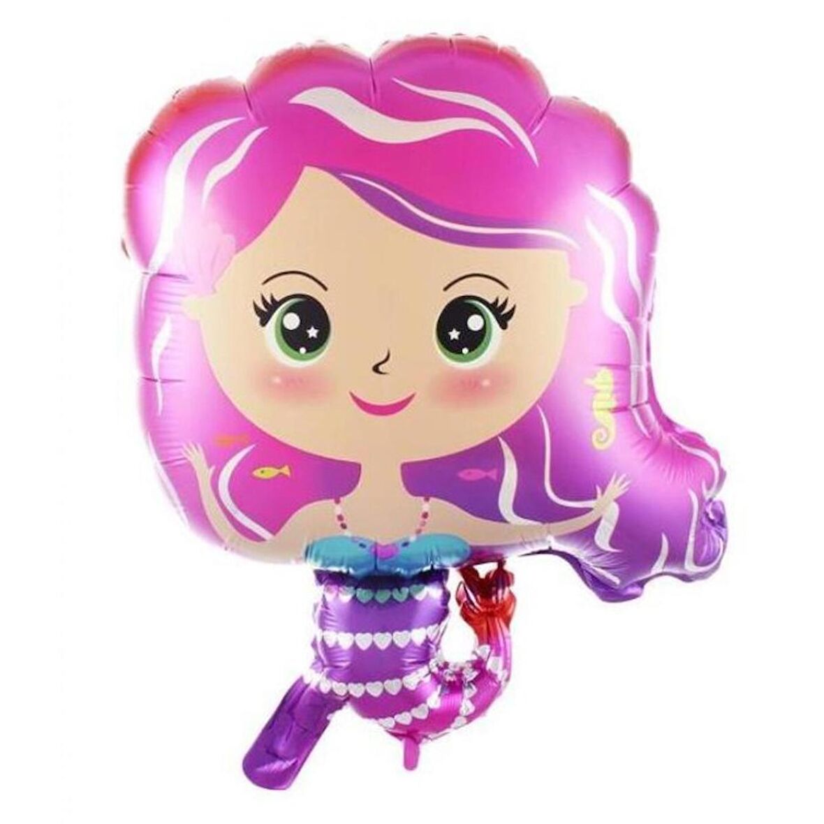 Deniz Kızı Folyo Balon 51x68 cm