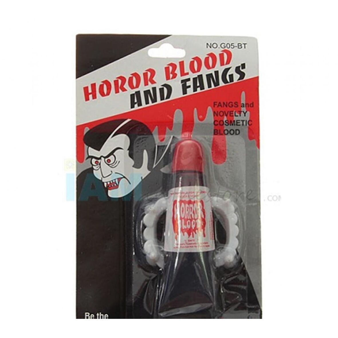 Halloween Vanpir Diş Kanlı