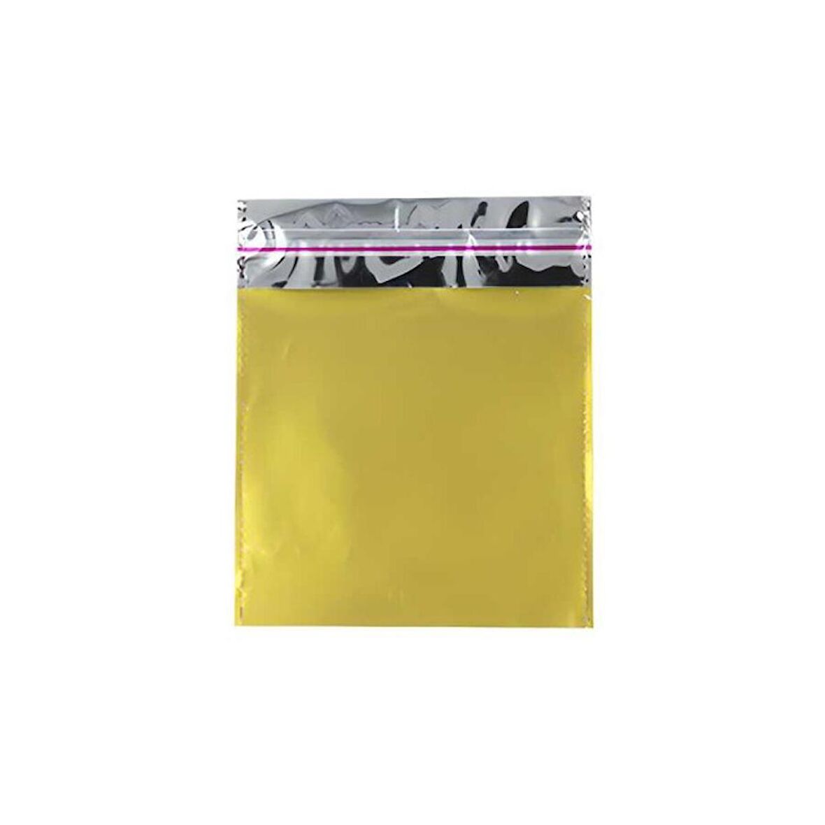 Metalize Hediye Paketi 7x9 Gold 100 lü