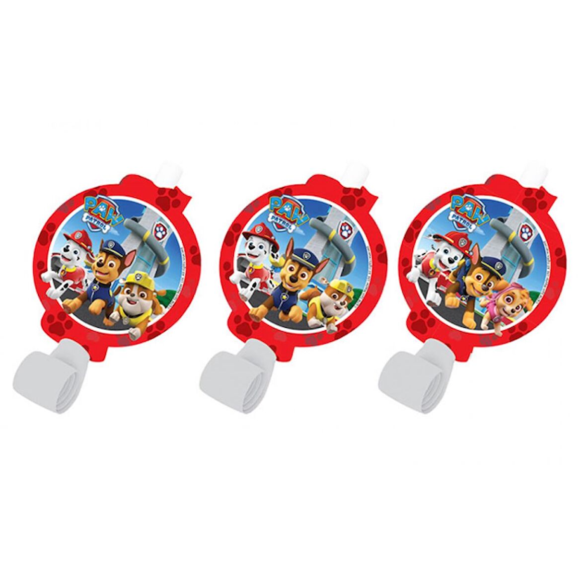 Düdüklü Kaynana Dili Paw Patrol 6 Adet