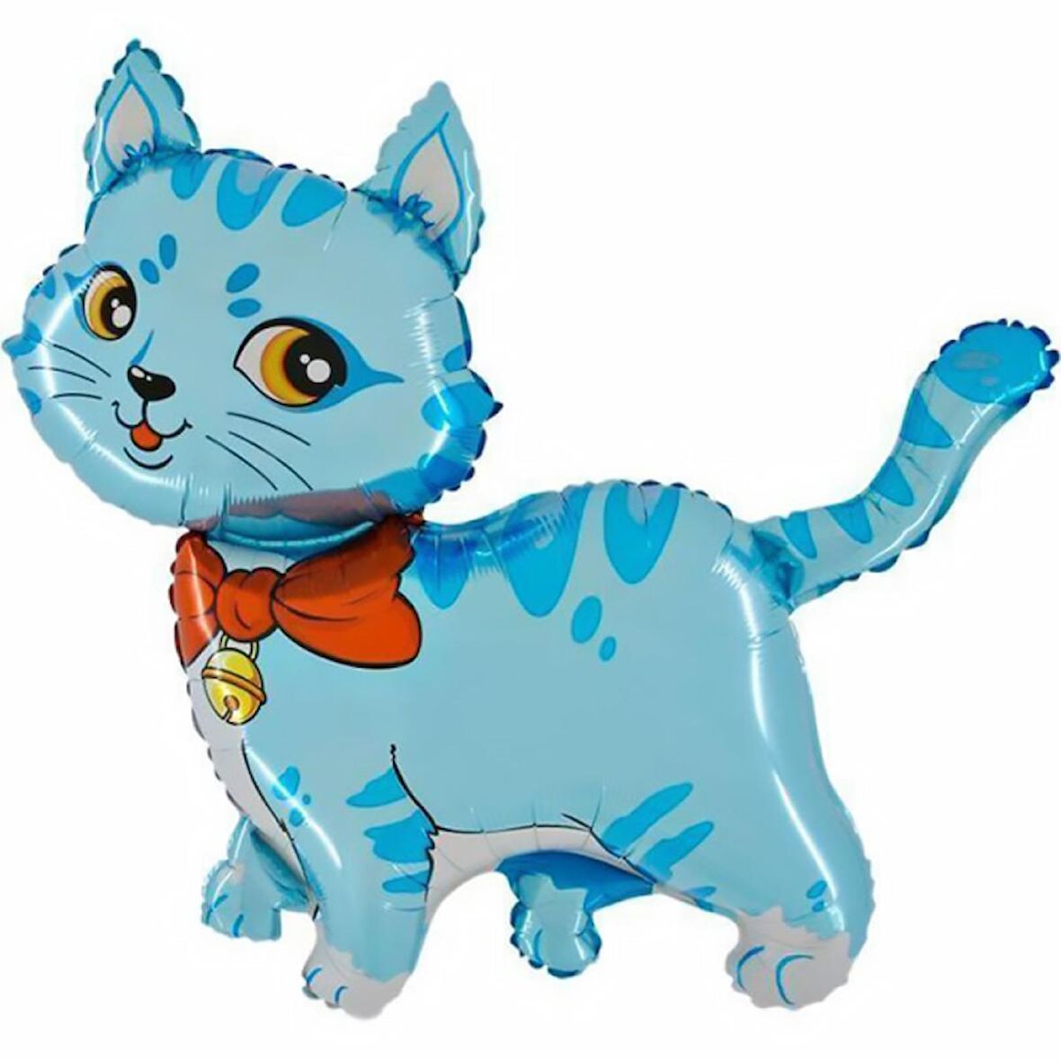 Kedi Folyo Balon Mavi 77x74 cm