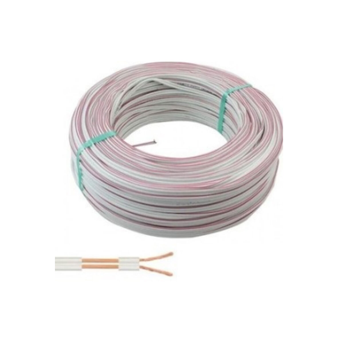 2x0.75mm Cca 100mt Kordon Kablo 