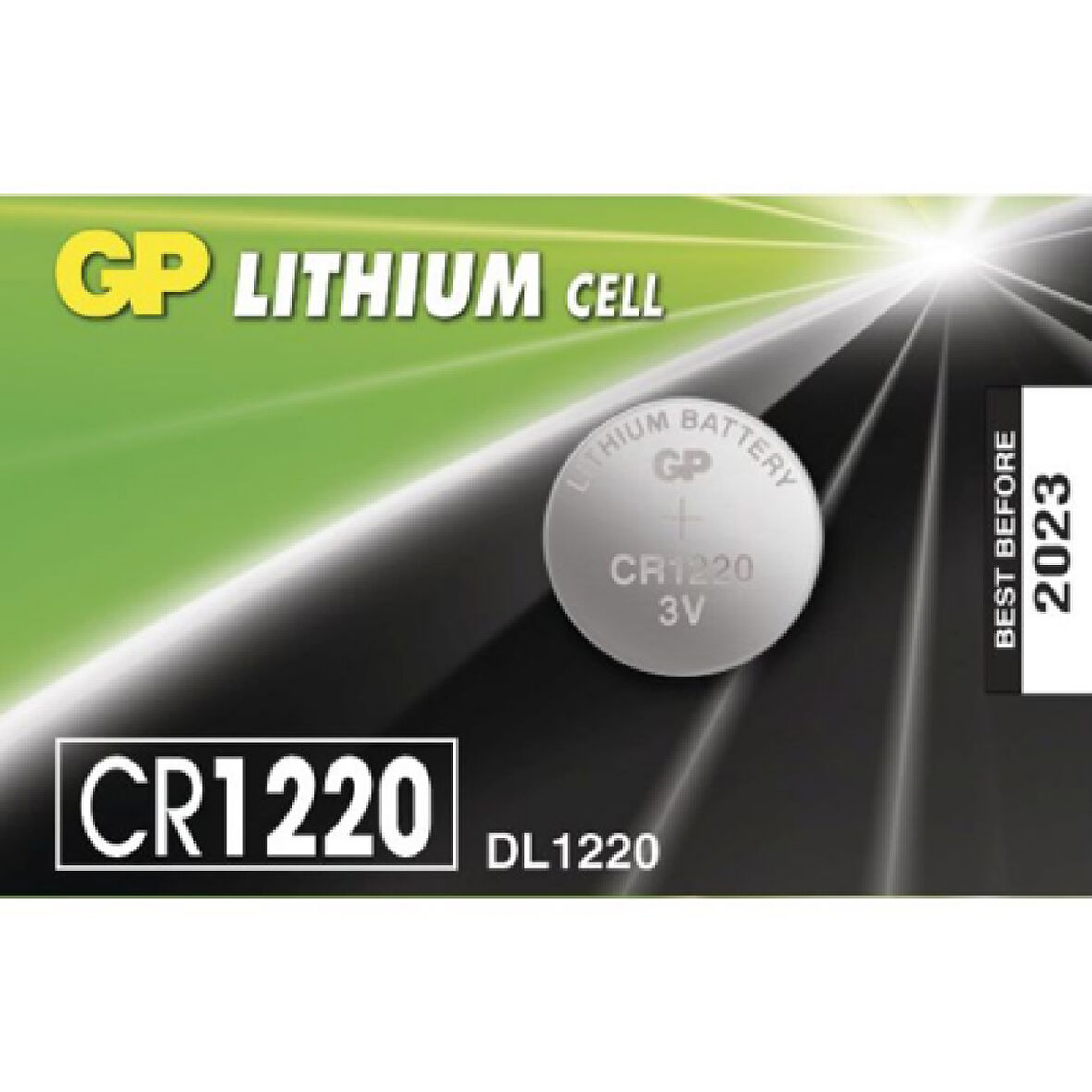 GP LITHIUM CELL CR-1220 DL-1220 PARA PİLİ 3V 5Lİ KART 