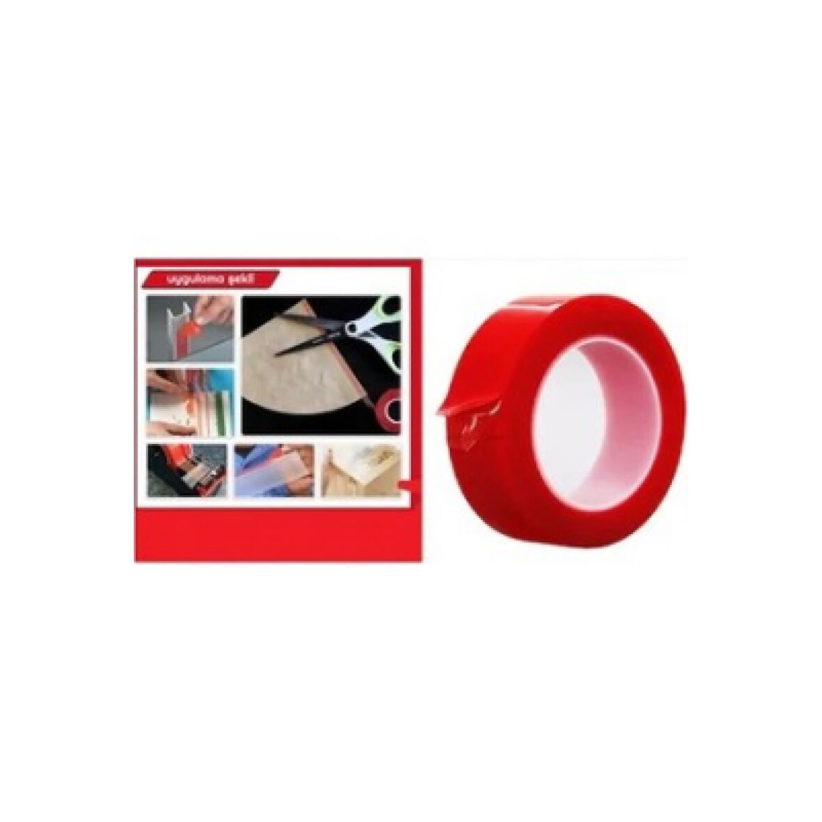 Meg K13-173 18mmx5mt Akrilik Silikonize Bant 