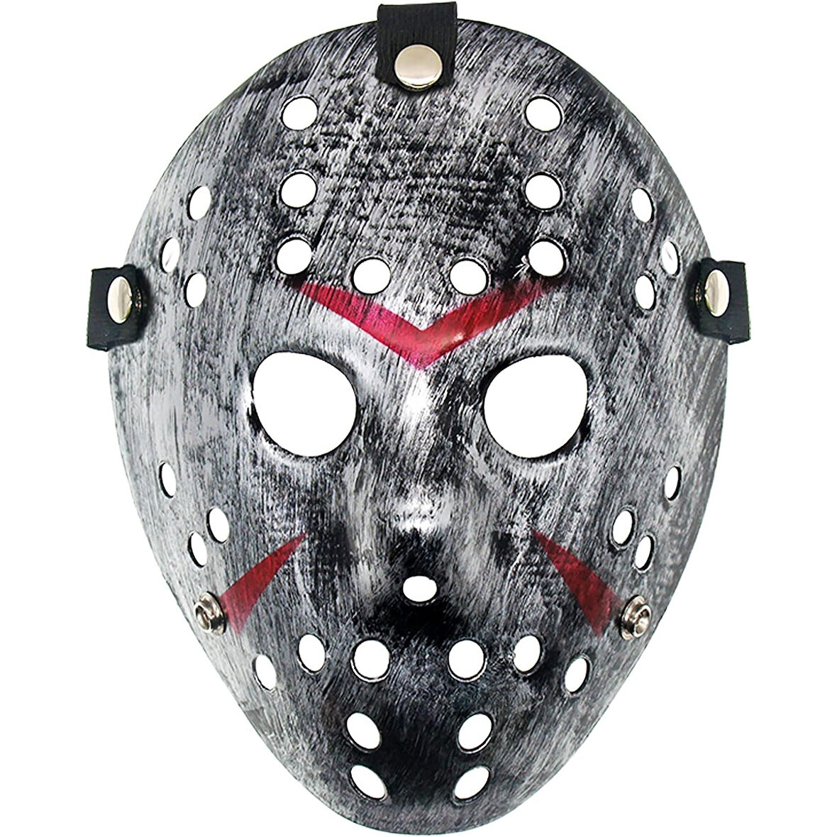 Jason Maskesi Hannibal Maskesi Metal Gümüş Renk 20x25 cm 