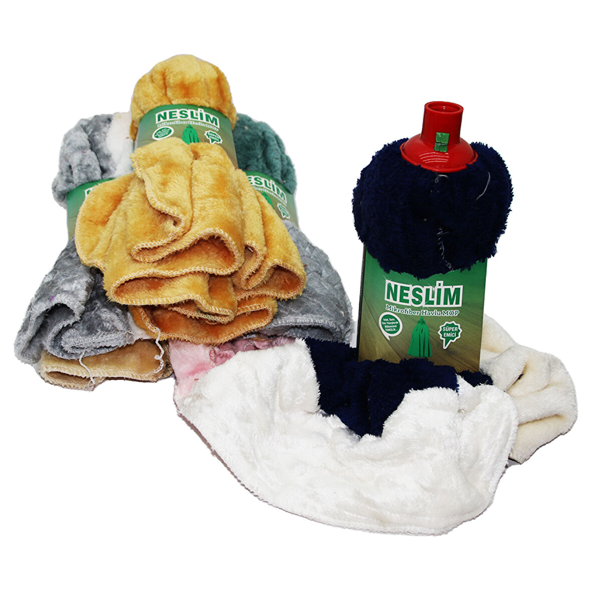 Küçük Boy Mikrofiber Havlu Mop Paspas 