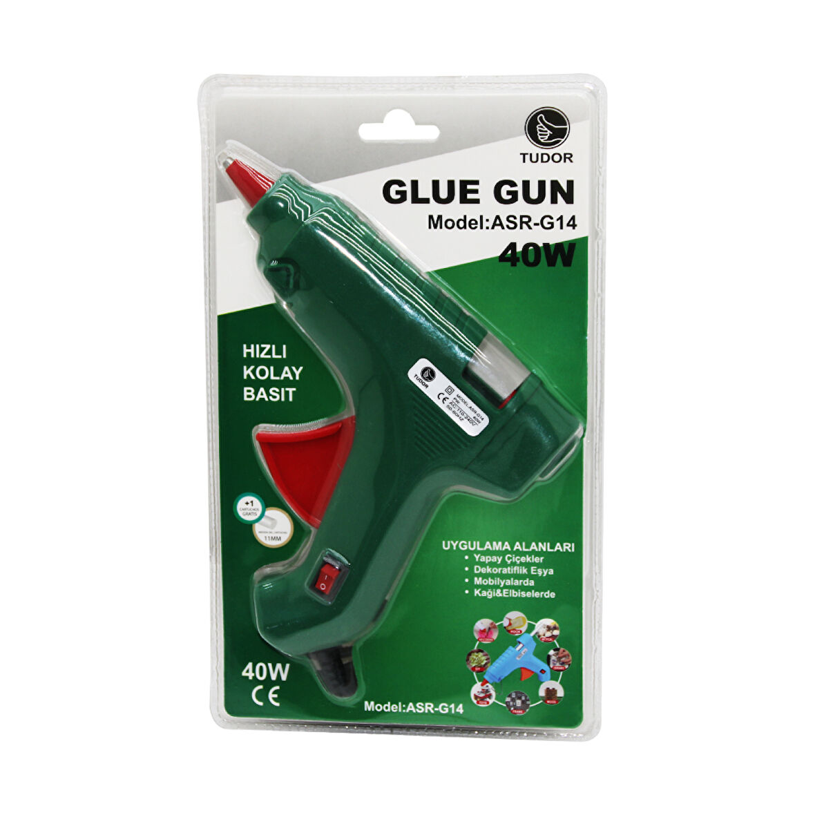 40W ANAHTARLI SICAK SİLİKON TABANCASI (5381)