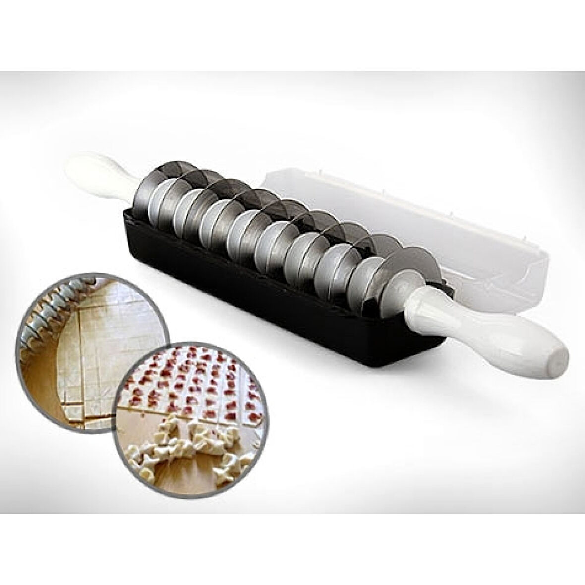 Mantı Kesme Merdanesi 9 Bıçaklı 