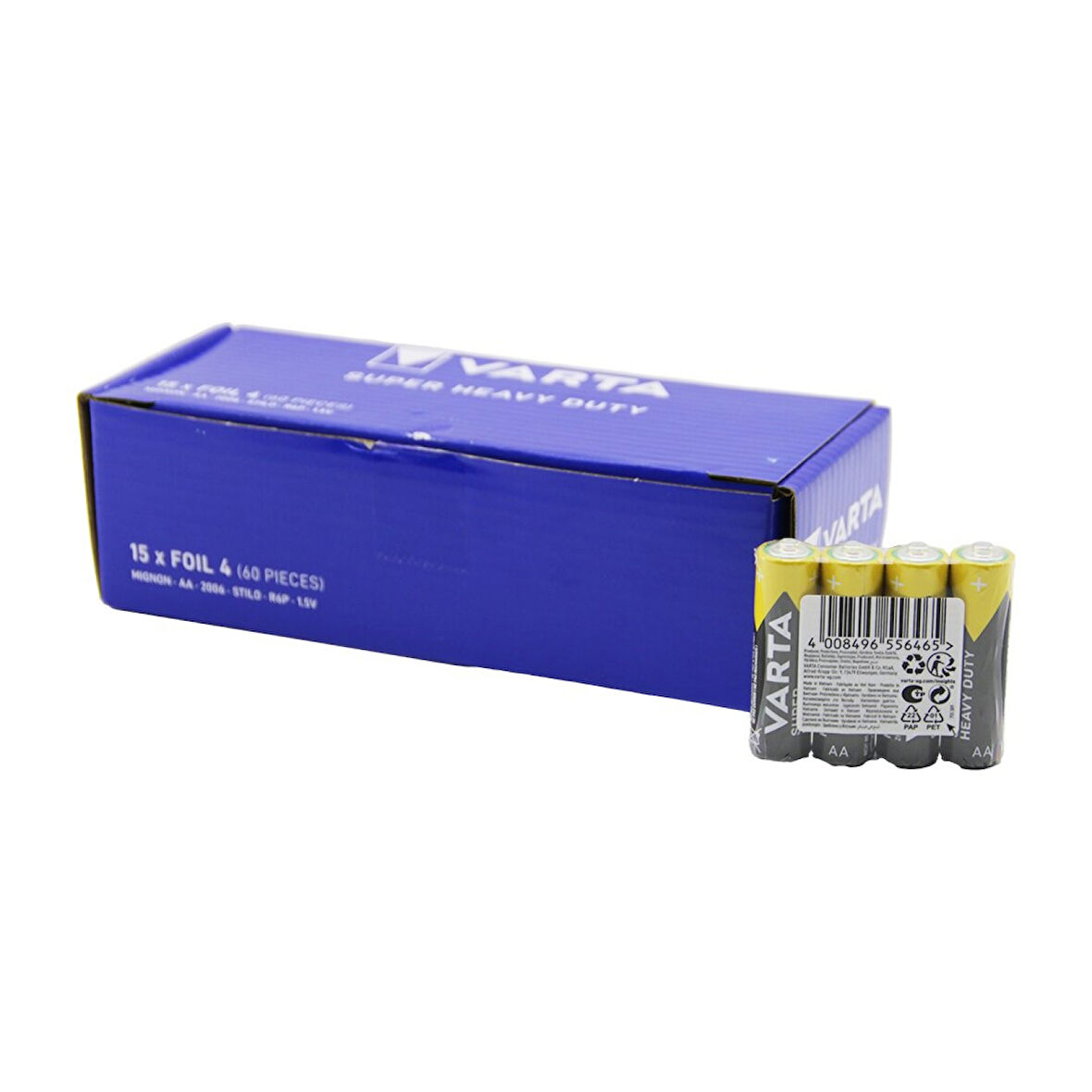 VARTA  KALEM  PİL  AA   60PCS 