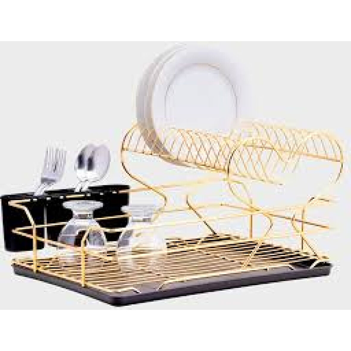 Gold Kalpli Tabaklık 2 Katlı 