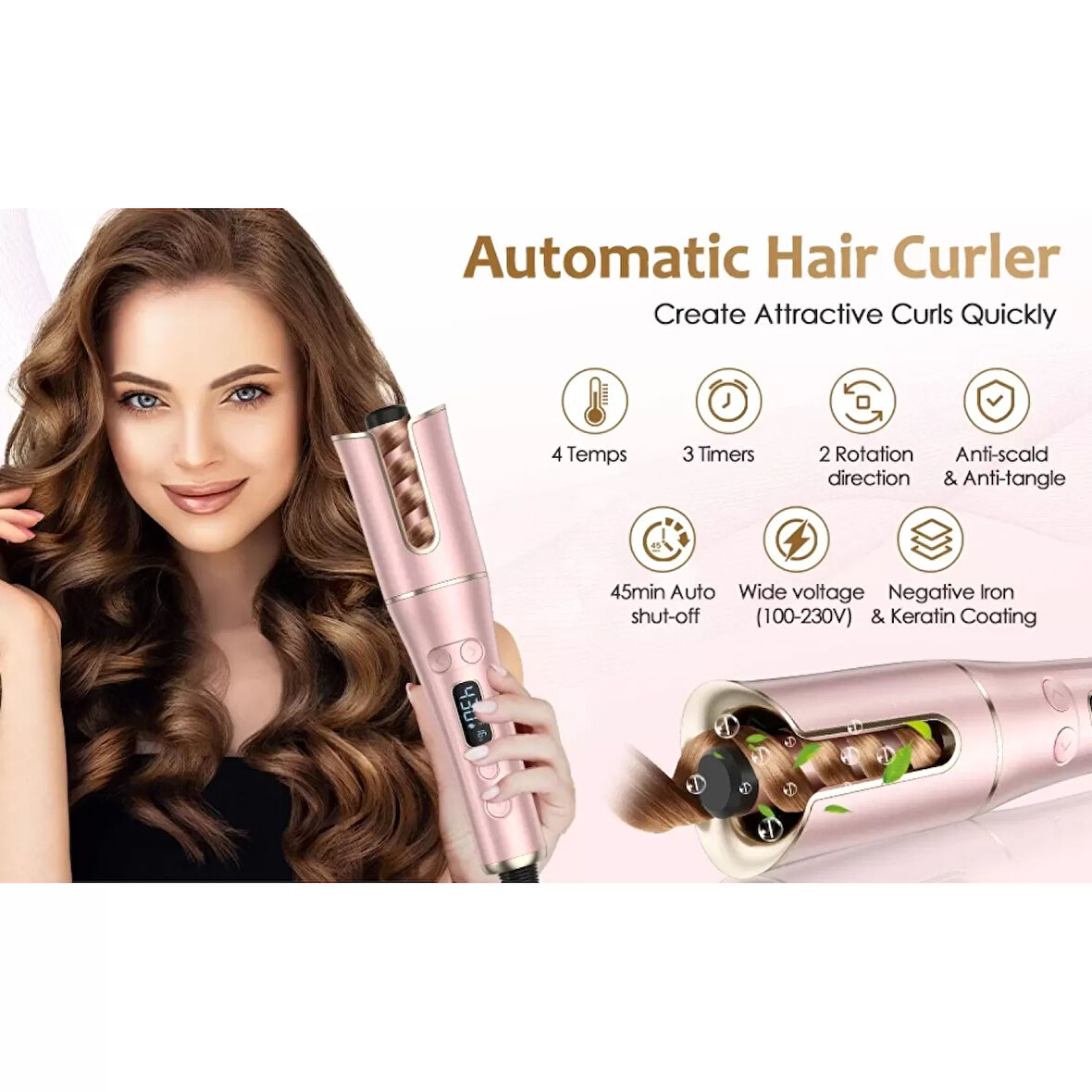 Otomatik Saç Bukle Makinesi 
