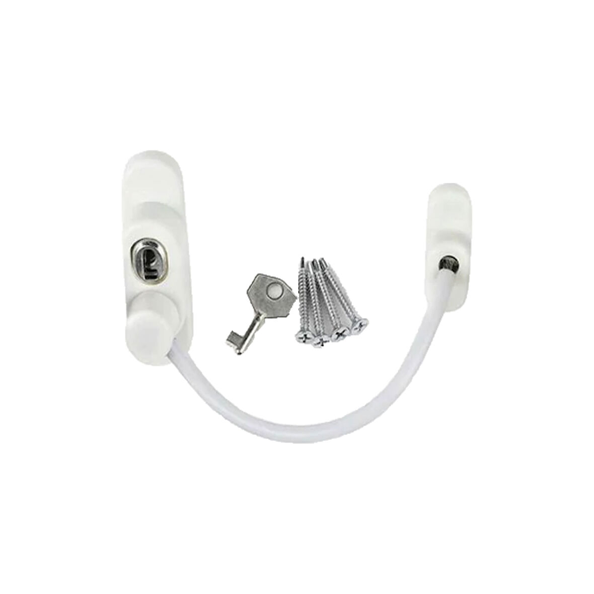 BEYAZ HALATLI ANAHTARLI EMNİYET KİLİT 