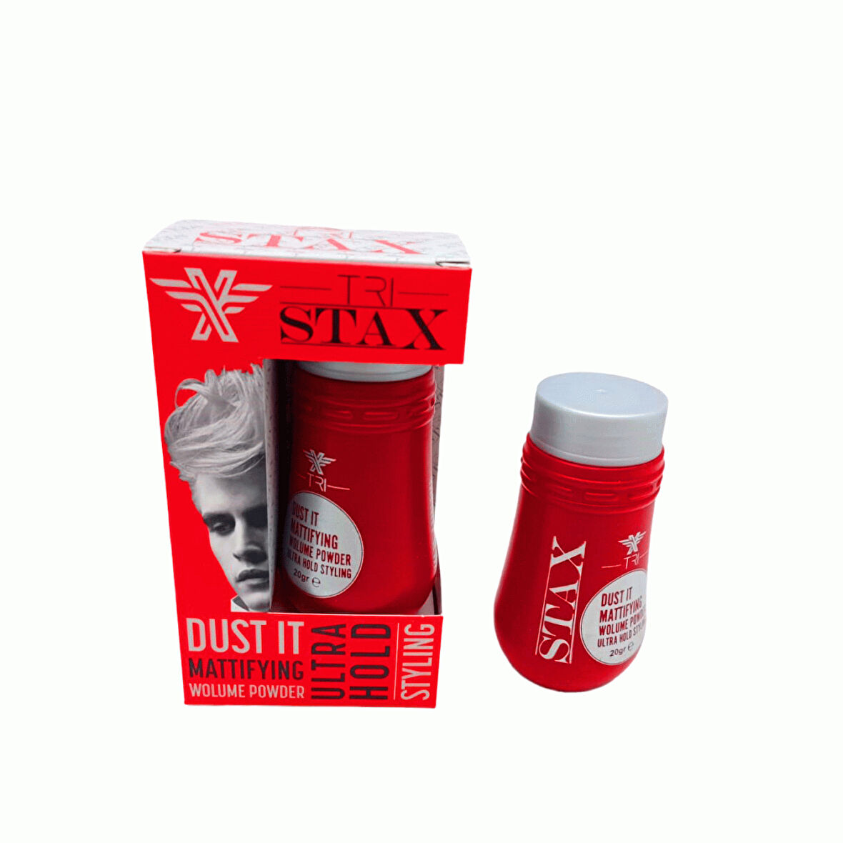 STAX WAX ULTRA HOLD PUDRA KIRMIZI KUTU SAÇ ŞEKİLLENDİRİCİ 20GR 