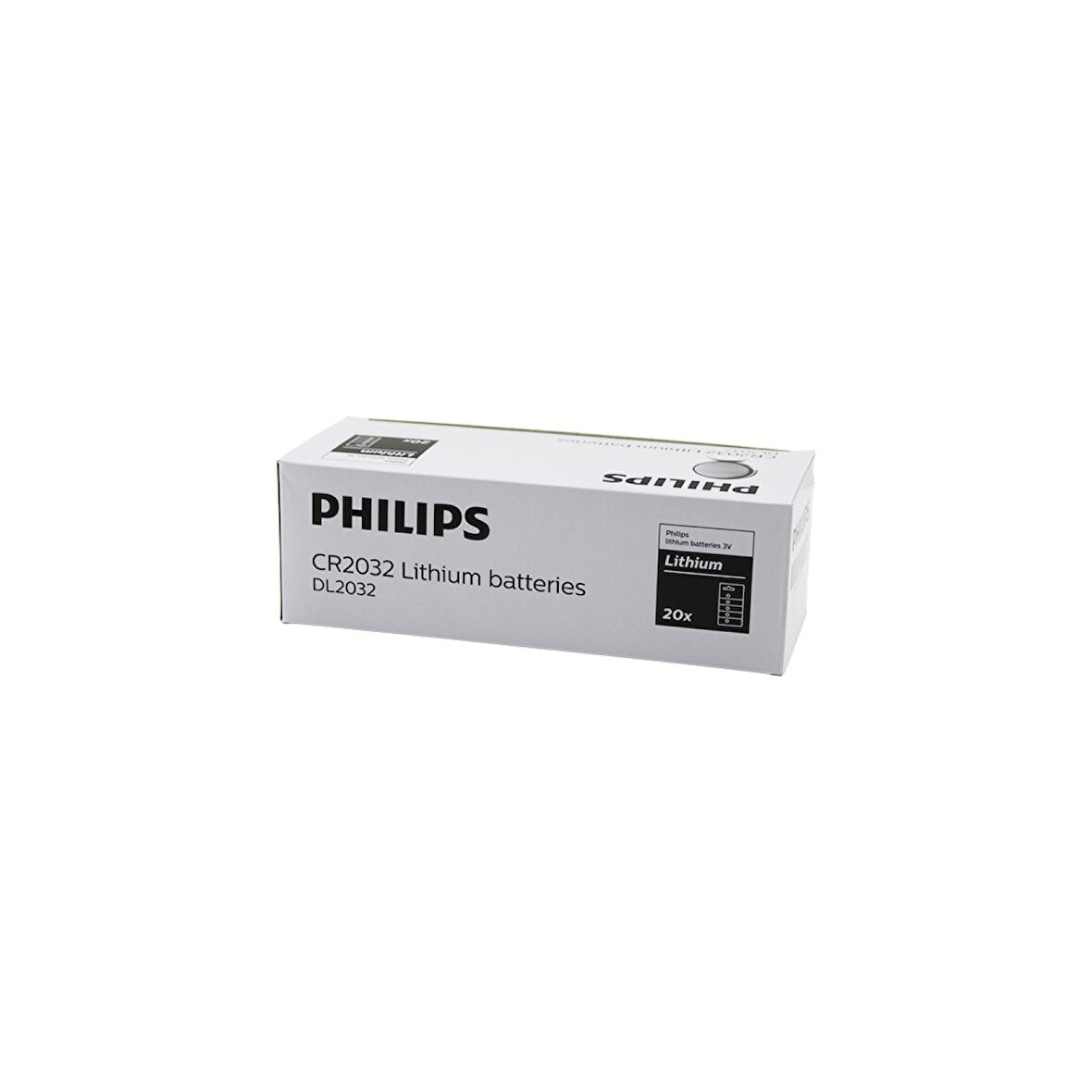 PHILIPS LİTHİUM CR-2032 PARA PİLİ  3V   5Lİ KART 