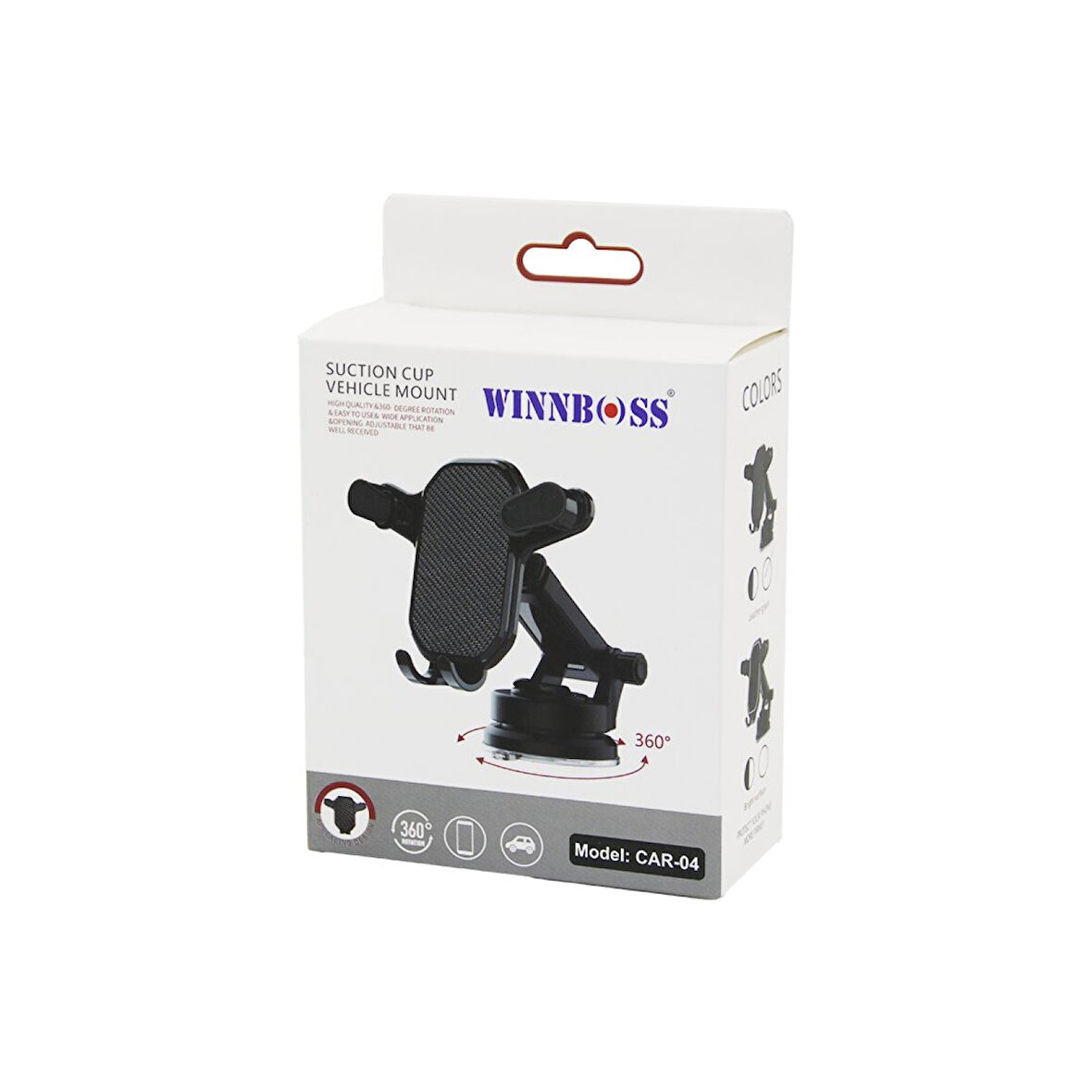 ARAÇ - OTO TELEFON TUTUCU  360° KADEMELİ-UZAYAN-KISALAN KOL  VANTUZLU - OYNAR BAŞ VE KOLLAR 