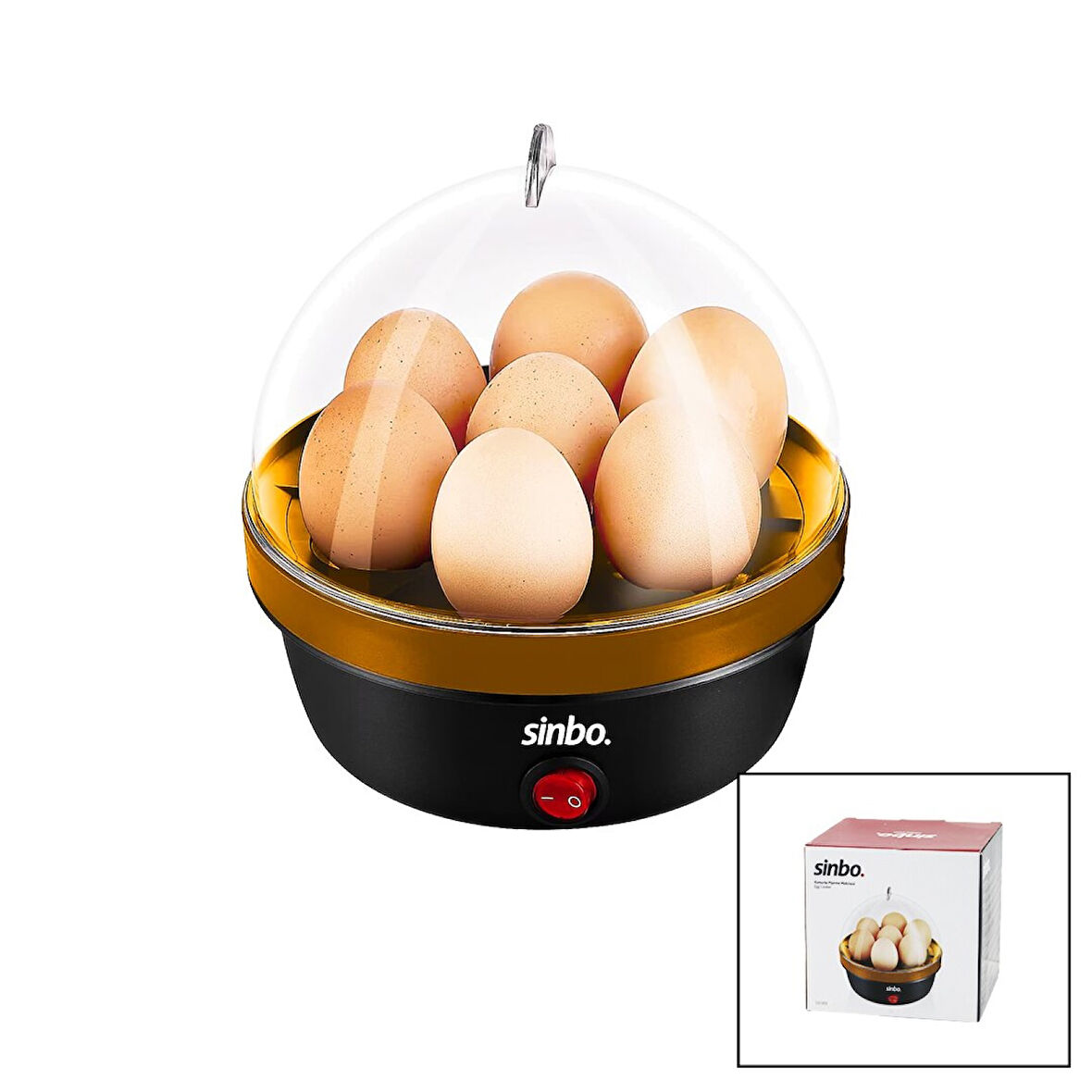 ELEKTRİKLİ YUMURTA PİŞİRME MAKİNESİ 7 YUMURTA=NORMAL - RAFADAN - KATI 350W SEB-5806 