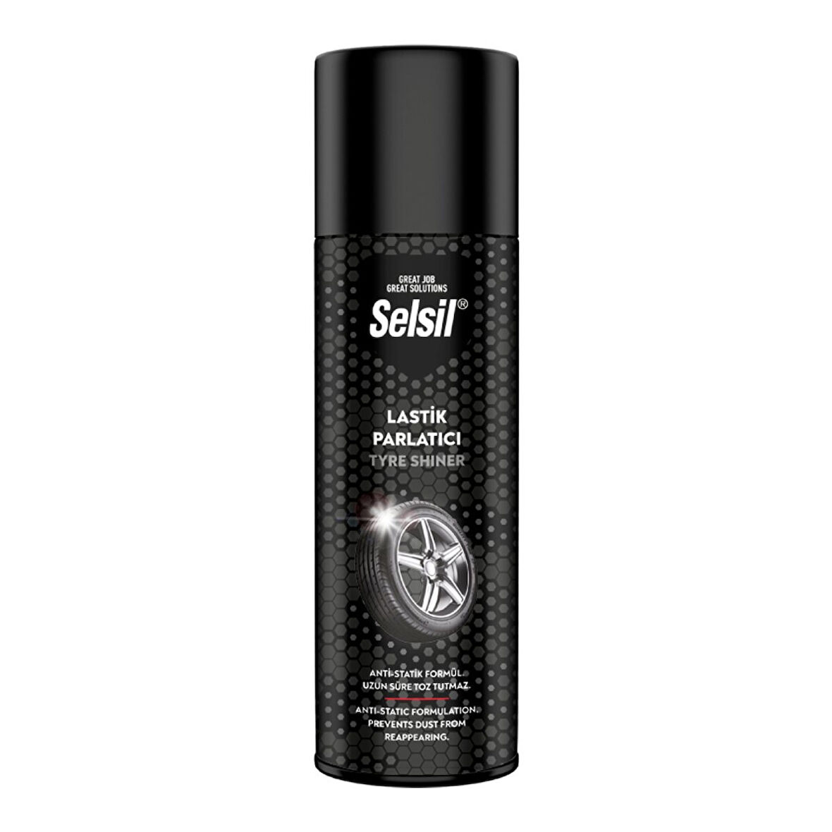 Selsil Oto - Araç Lastik Parlatıcı - Temizleyici Sprey 500ml 