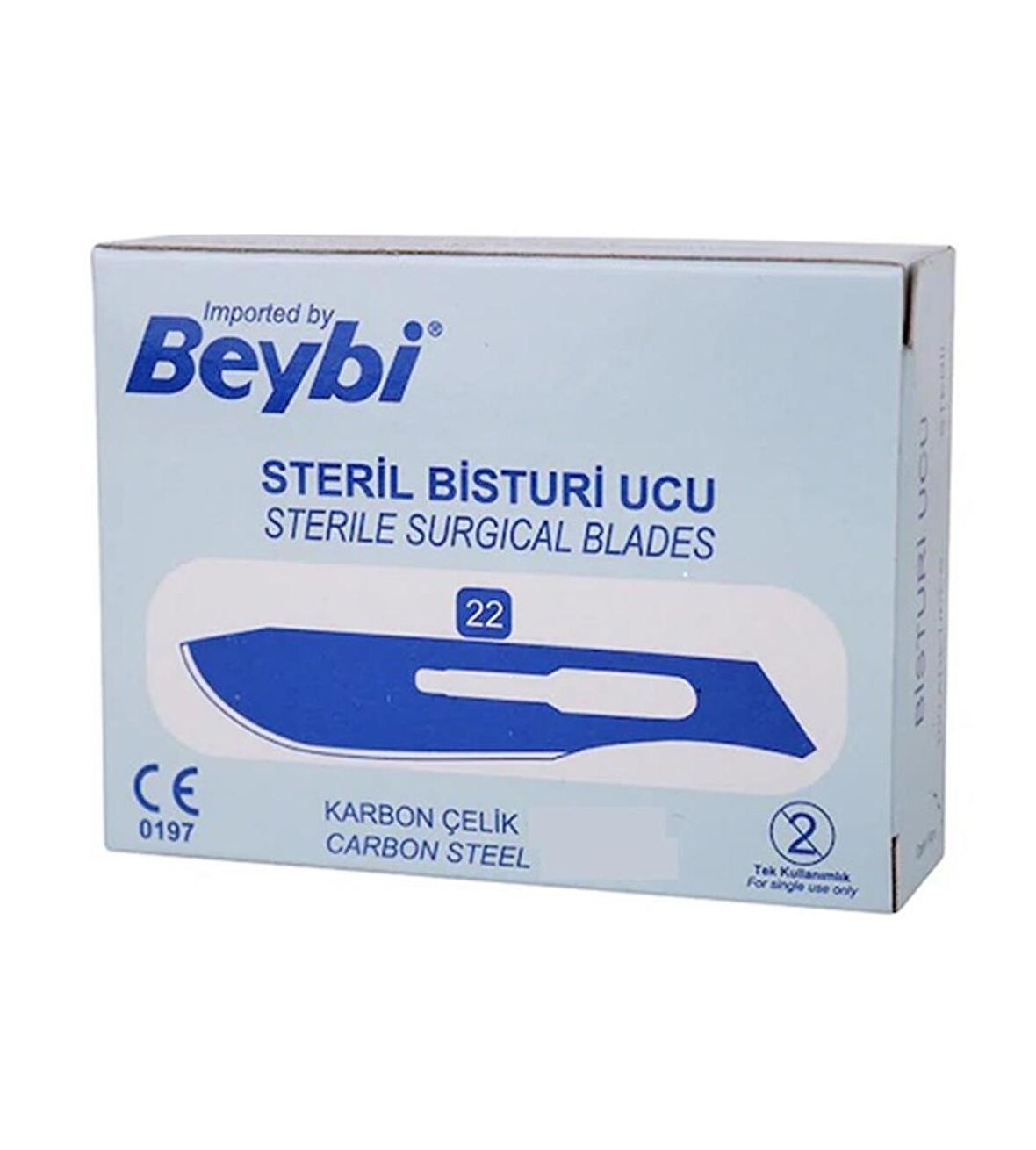 BEYBİ - BİSTÜRİ UCU NO : 22 - 100 ADET - 1 PAKET