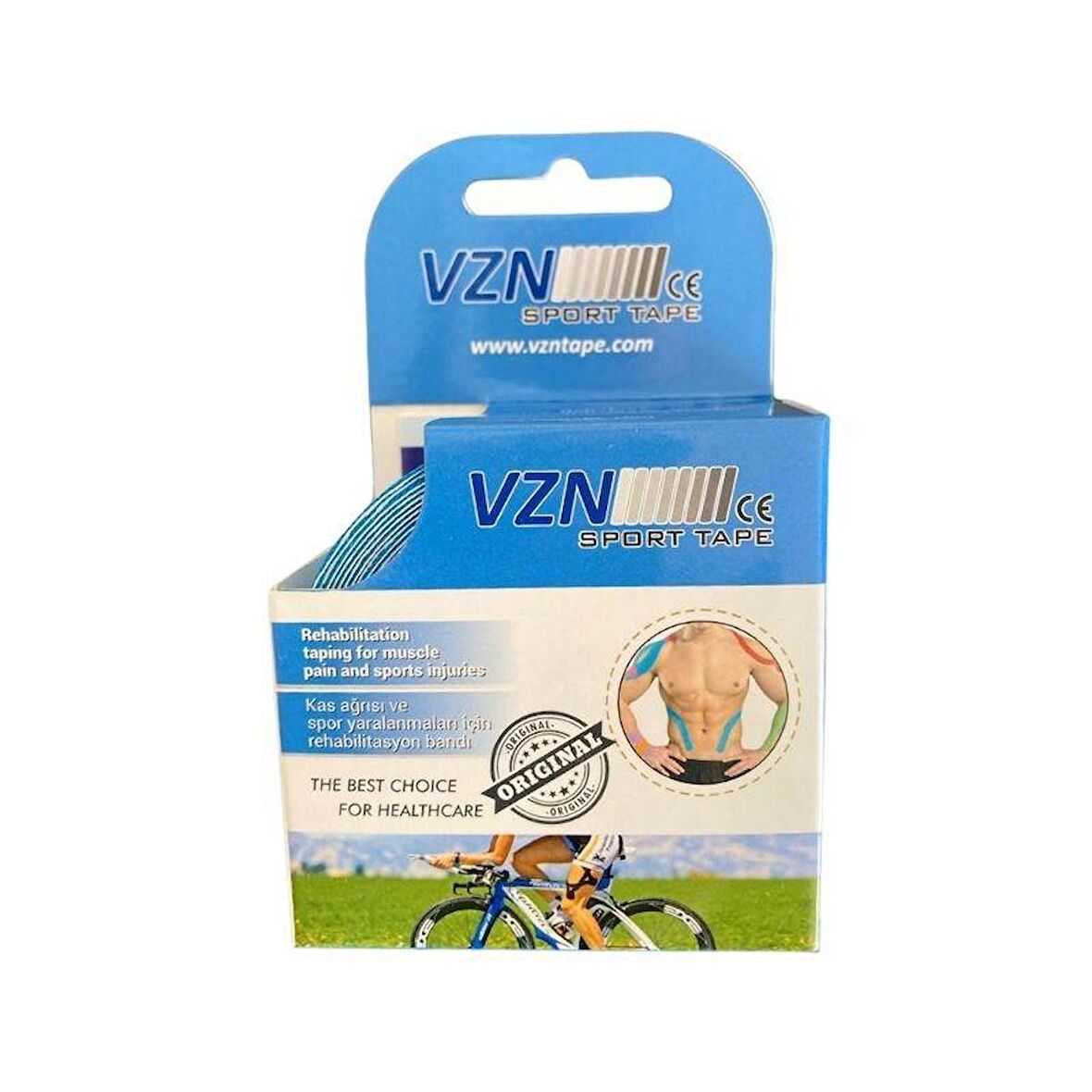 VZN - AĞRI BANDI 5CM X 5MT MAVİ - 1 ADET