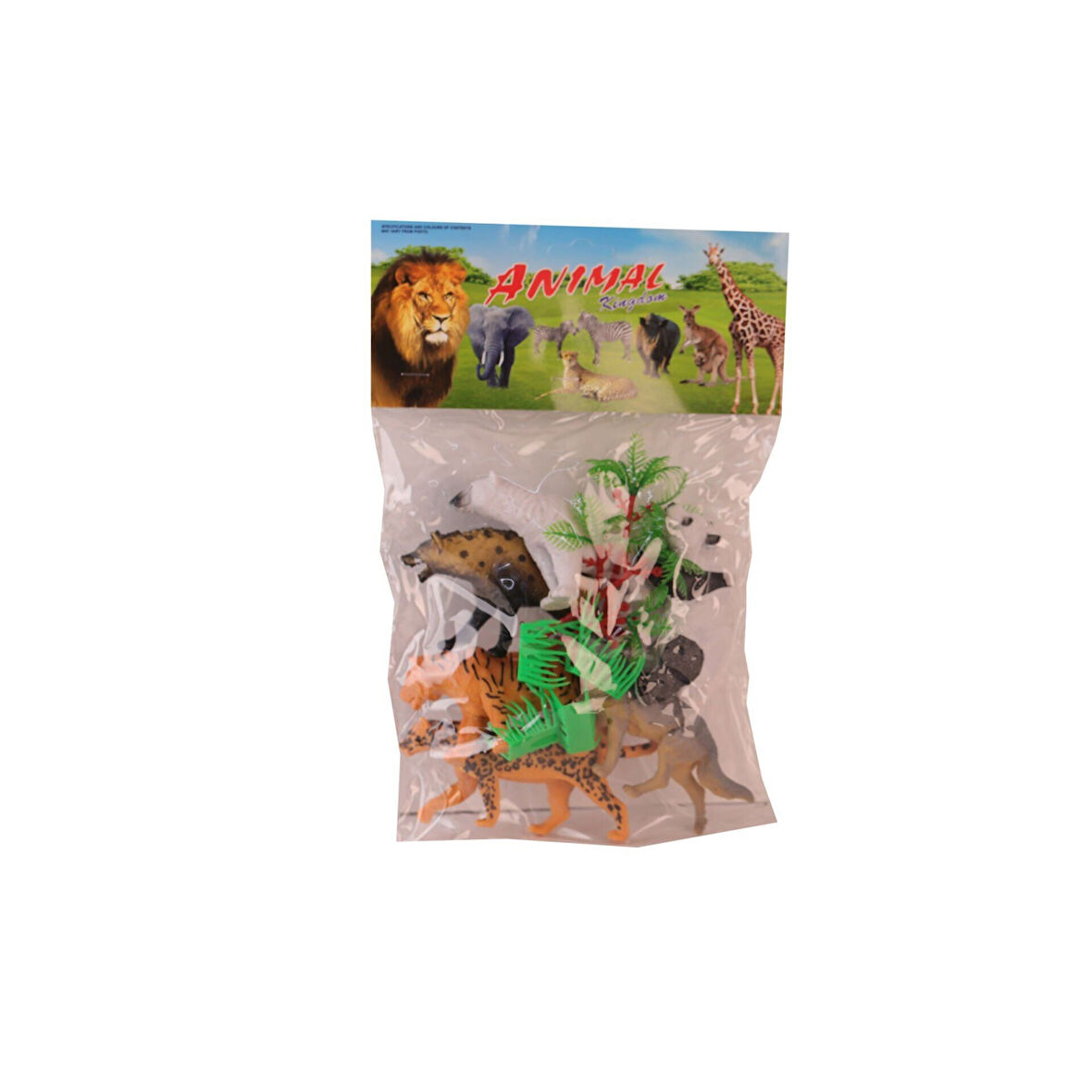 050-A27 PVC DE VAHŞİ HAYVANLAR SETİ 72