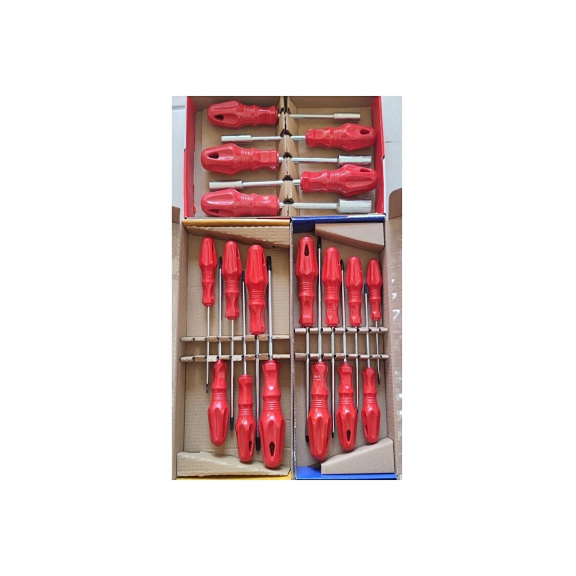 Lokma Tornavida Torx Tornavida Düz Yıldız Tornavida Seti Takımı ( Lisinya )