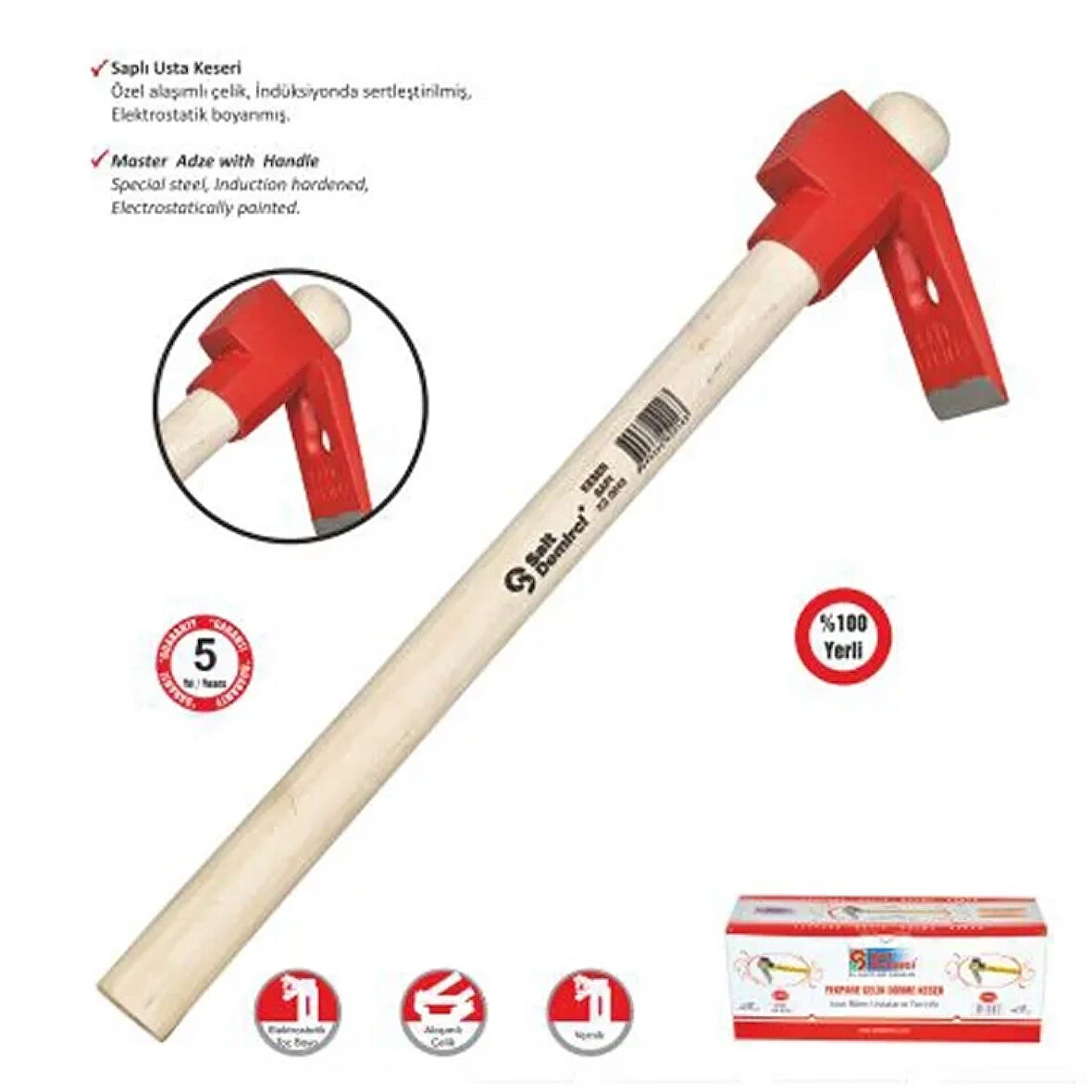 Saplı Usta Keseri - Boyalı ( Lisinya )