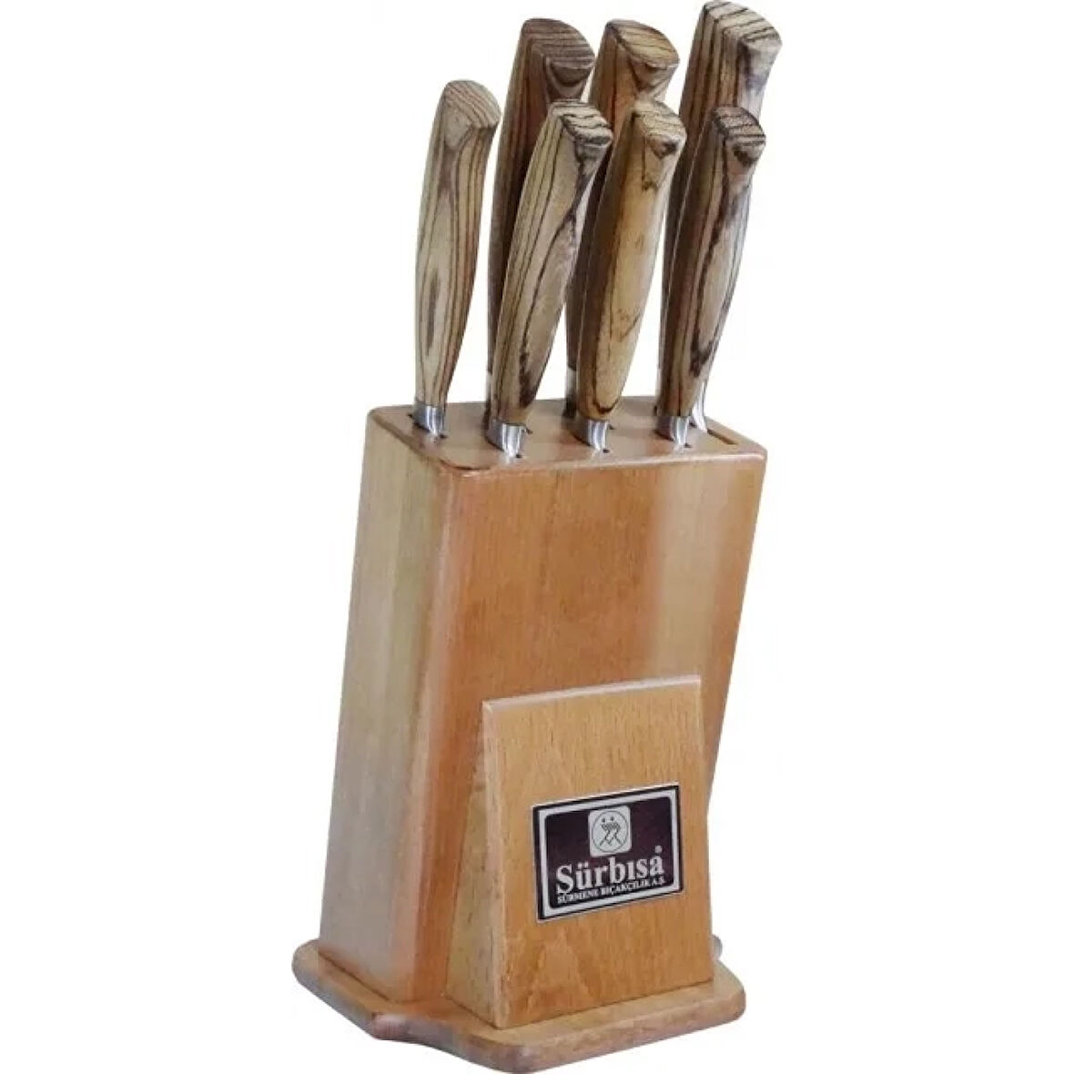 61508 - Sürmene Şef Bıçakları Seti - 7 Li Set ( Lisinya )