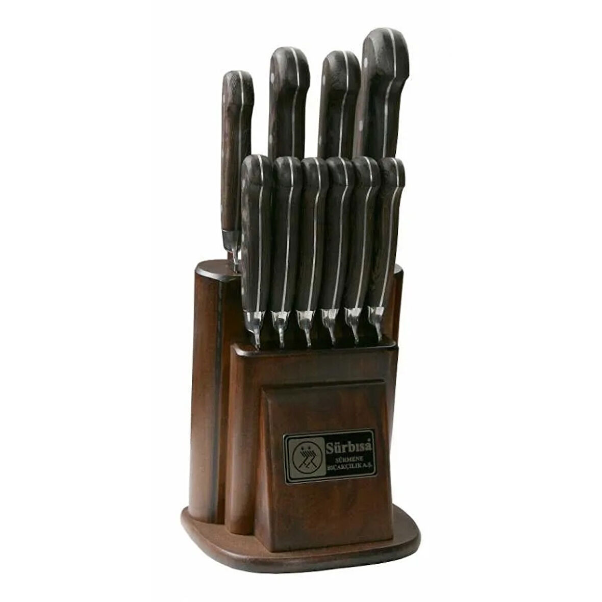 61500ym - Sürmene Yöresel Mutfak Bıçağı Seti - 10 Lu Set ( Lisinya )
