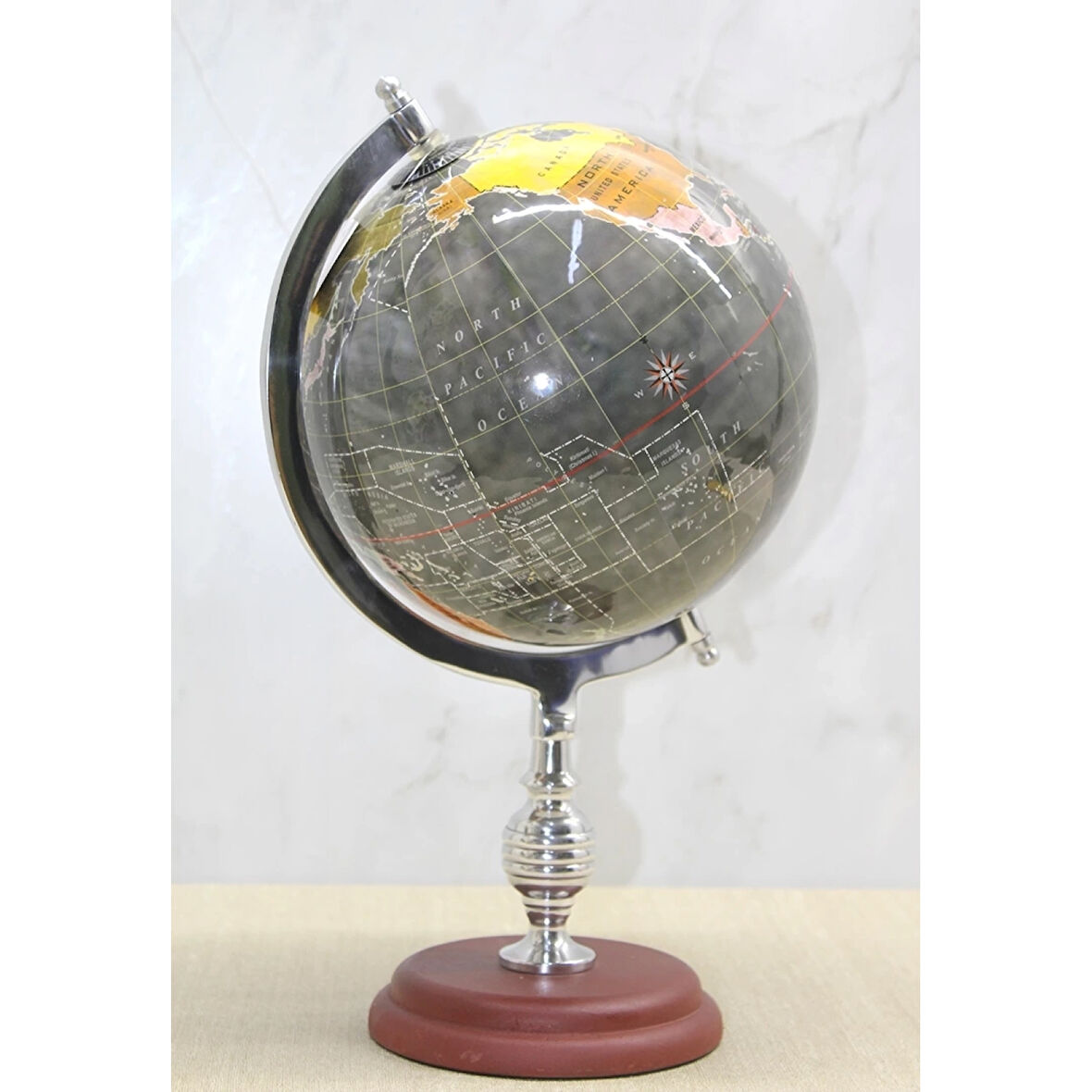 Dekoratif Dünya Küre Sl318-b ( Lisinya )