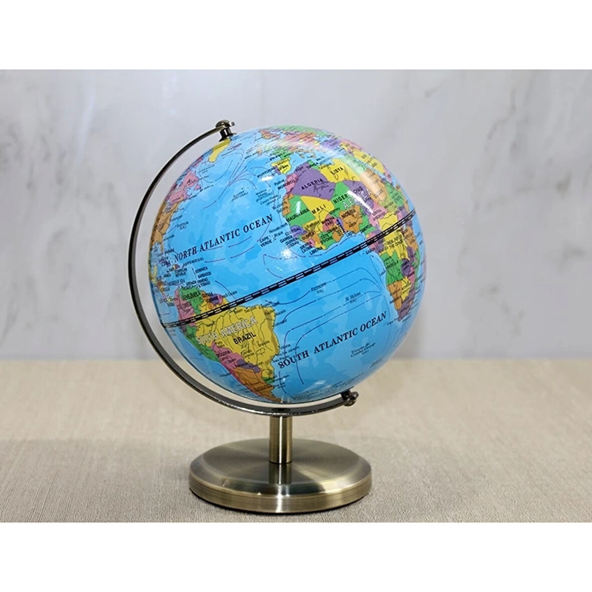 Dekoratif Masa Üstü Dünya Küre Alk3583 ( Lisinya )