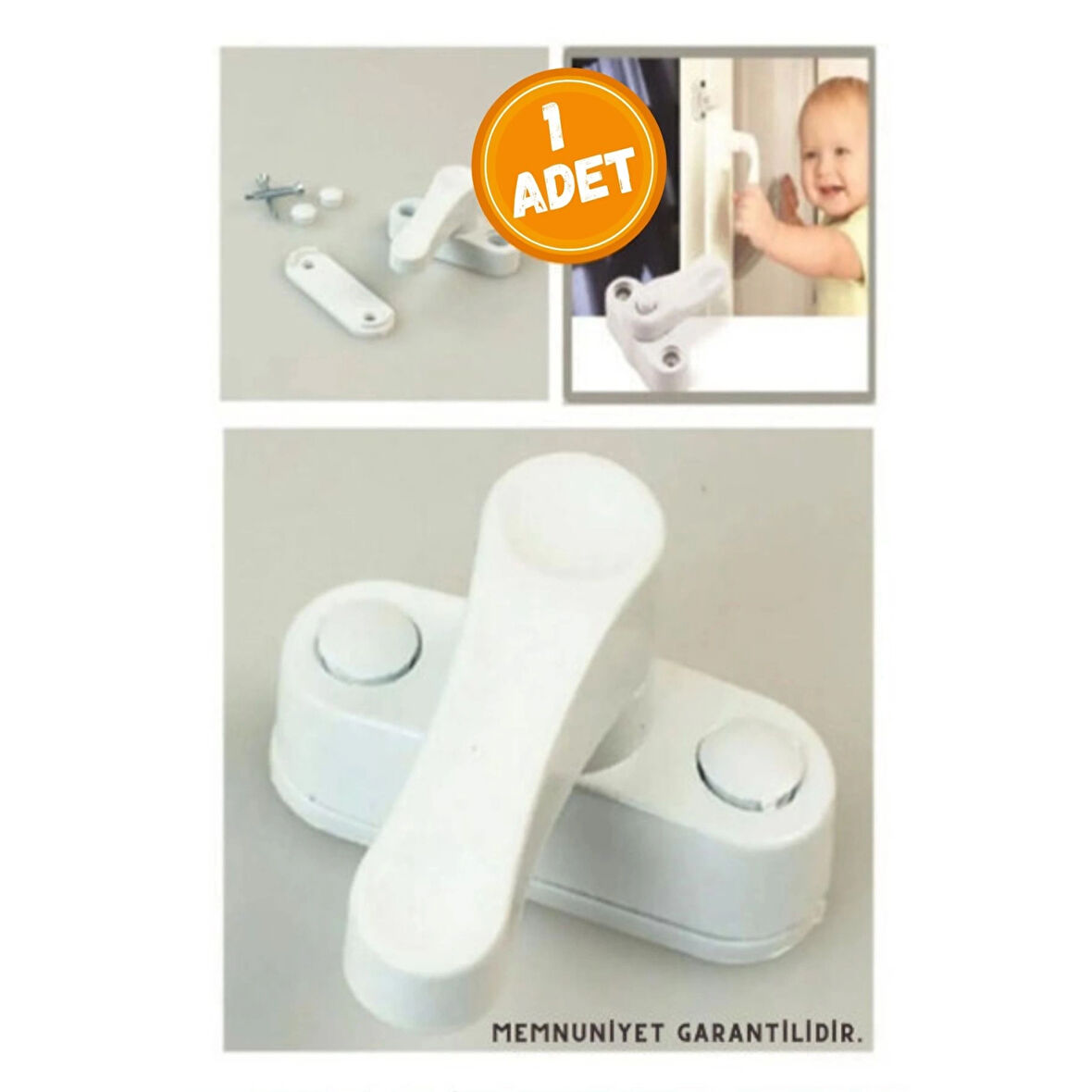 Kırılmaz Metal Pimapen Pencere Emniyet Çocuk Kilidi ( Lisinya )