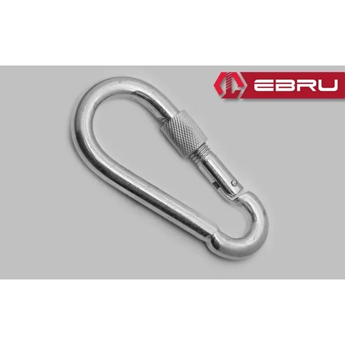 Vidalı Karabina, Kanca, Çengel 10mm - 25 Adet ( Lisinya )