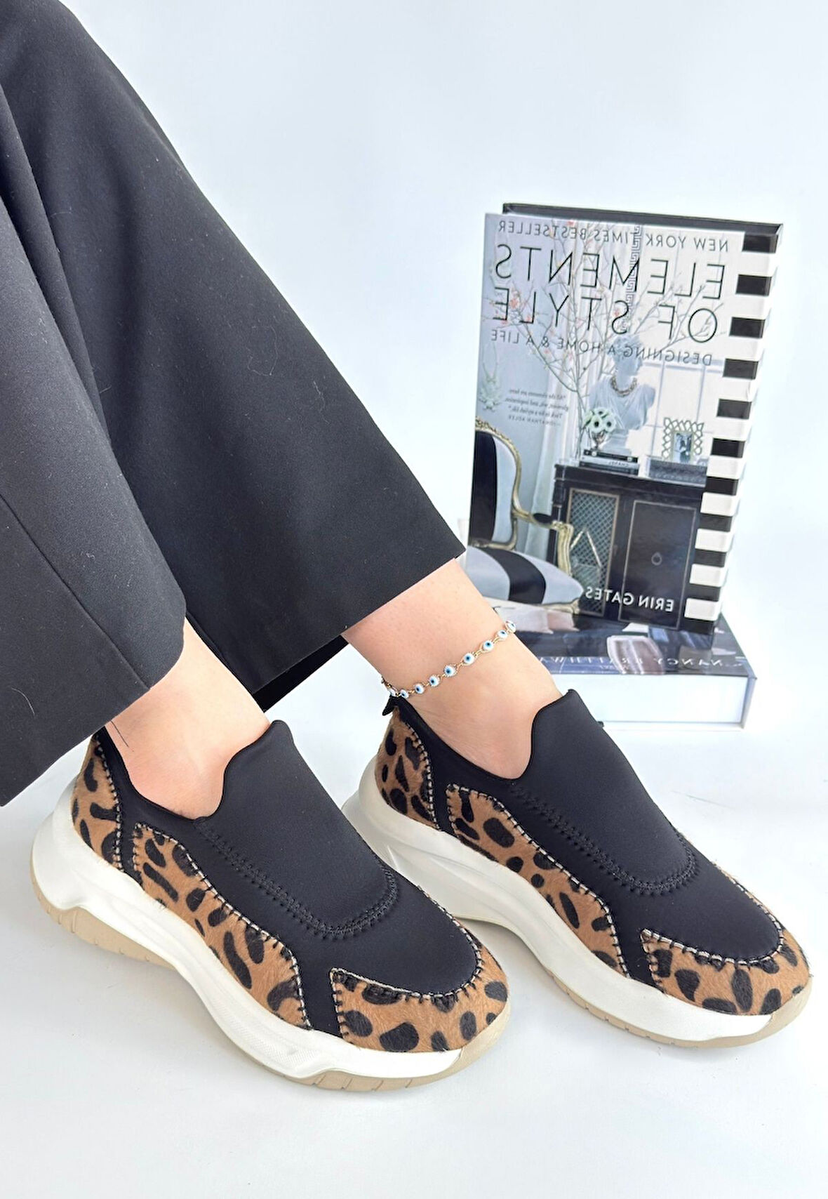 Kendy Leopar Nubuk Spor Ayakkabı - Lisinya