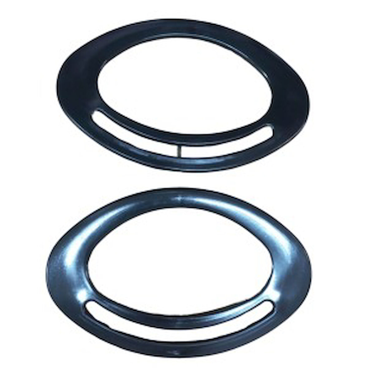 Çanta Sapı Oval Siyah 18 Cm