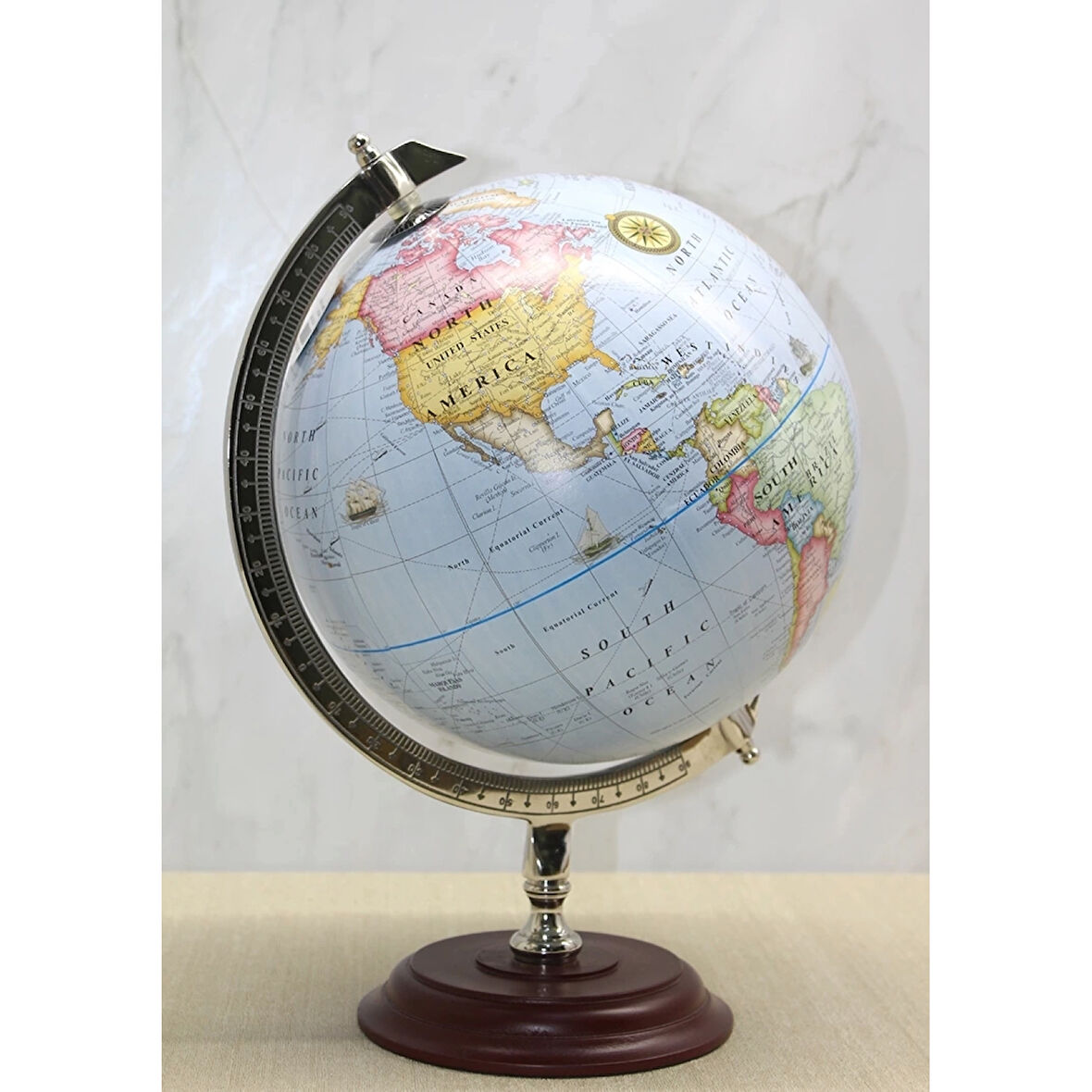 Dekoratif Dünya Küre Sl612-f ( Lisinya )