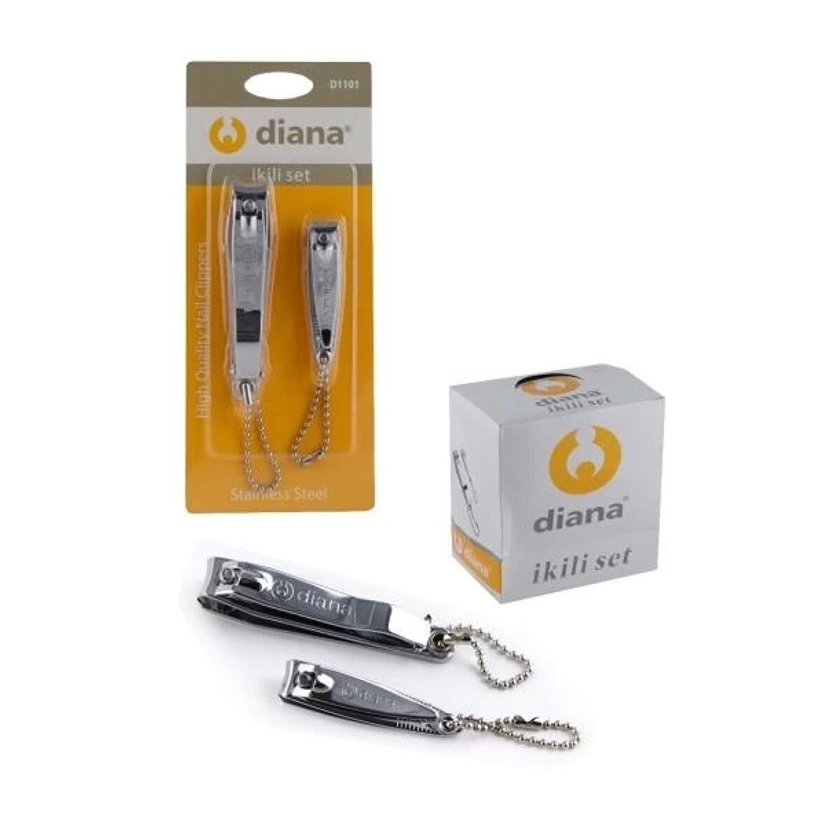 Diana Tırnak Makası Seti 2 Li ( Lisinya )