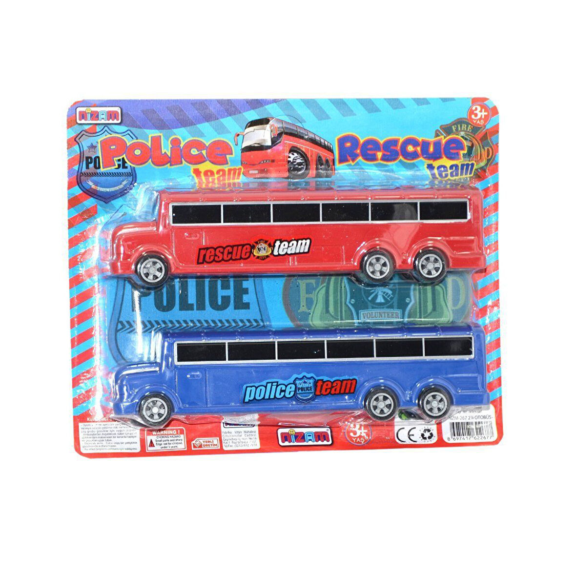 Nizam, 2'Li Otobüs (itfaiye-Polis)