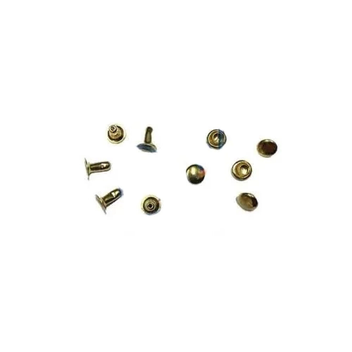 Rivet Perçin - 6mm, Sarı, 1000 Adet ( Lisinya )