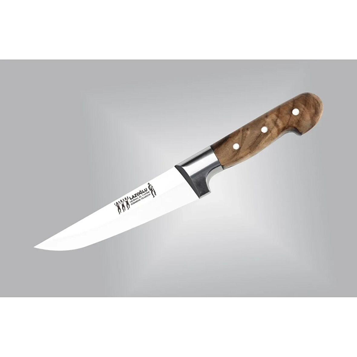 El Yapımı Sürmene Yüzme Bıçağı No:1 - Ahşap Sap ( Lisinya )